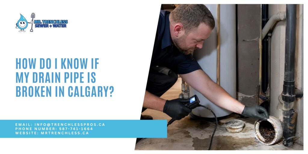 How Do I Know If My Drain Pipe is Broken in Calgary?